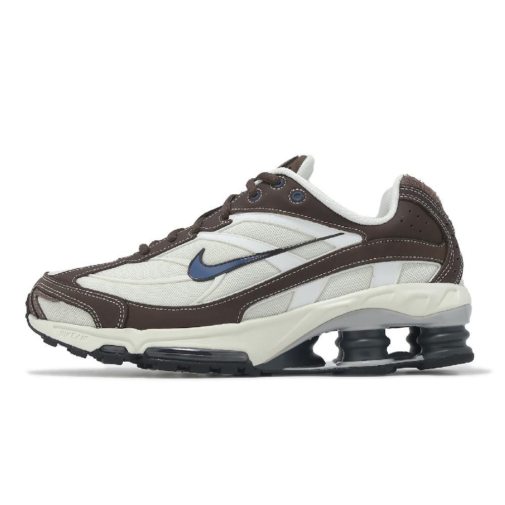 NIKE 耐吉 休閒鞋 Shox Ride 2 男鞋 棕 藍 緩衝 支撐 復古 彈簧鞋 HV6349-200