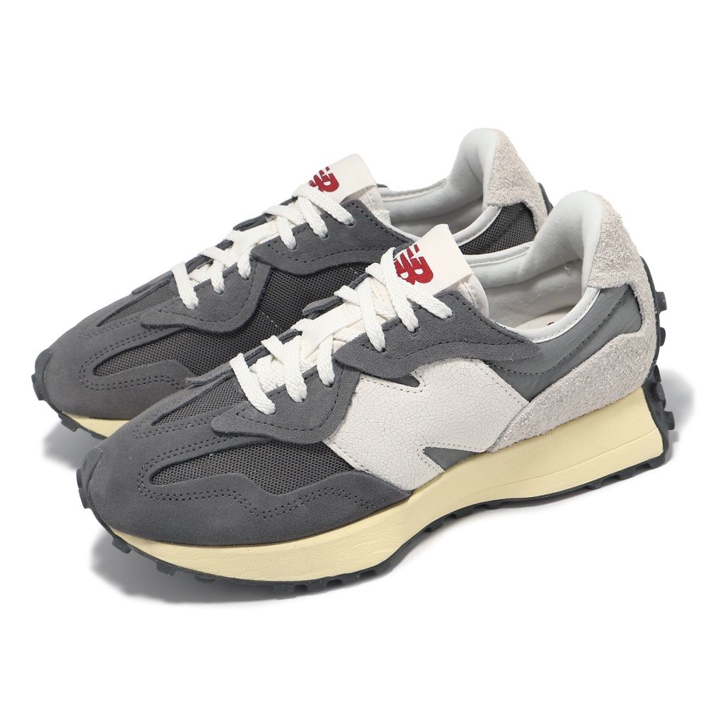 New Balance 紐巴倫 休閒鞋 327 男鞋 女鞋 白 麂皮 丹寧 復古 情侶鞋 NB 單一價