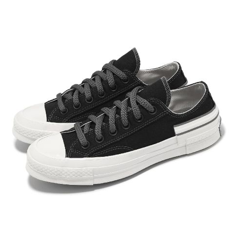 CONVERSE 匡威 休閒鞋 Chuck 70 Hacked Heel Low 男鞋 女鞋 黑 白 1970 解構 情侶鞋 A11621C