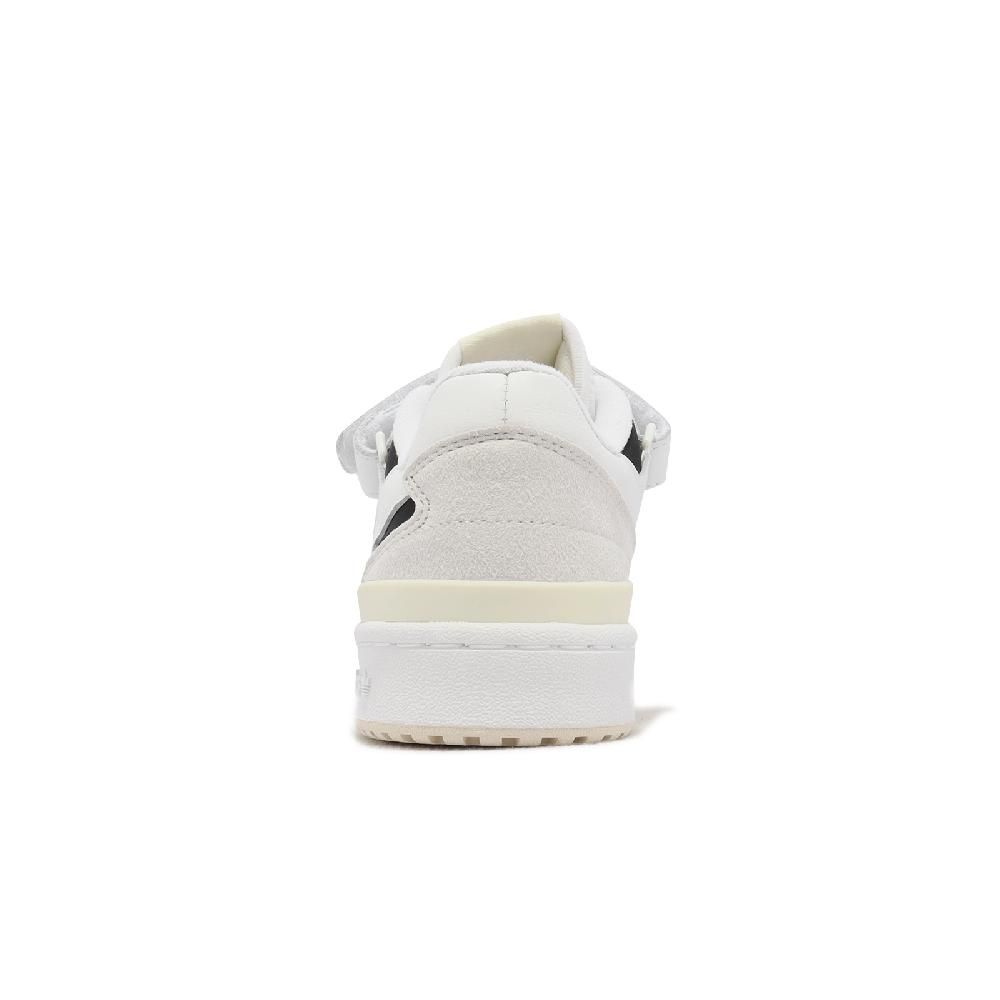 adidas 愛迪達 休閒鞋 Forum Low W 女鞋 白 奶茶 復古 魔鬼氈 三葉草 GW7107