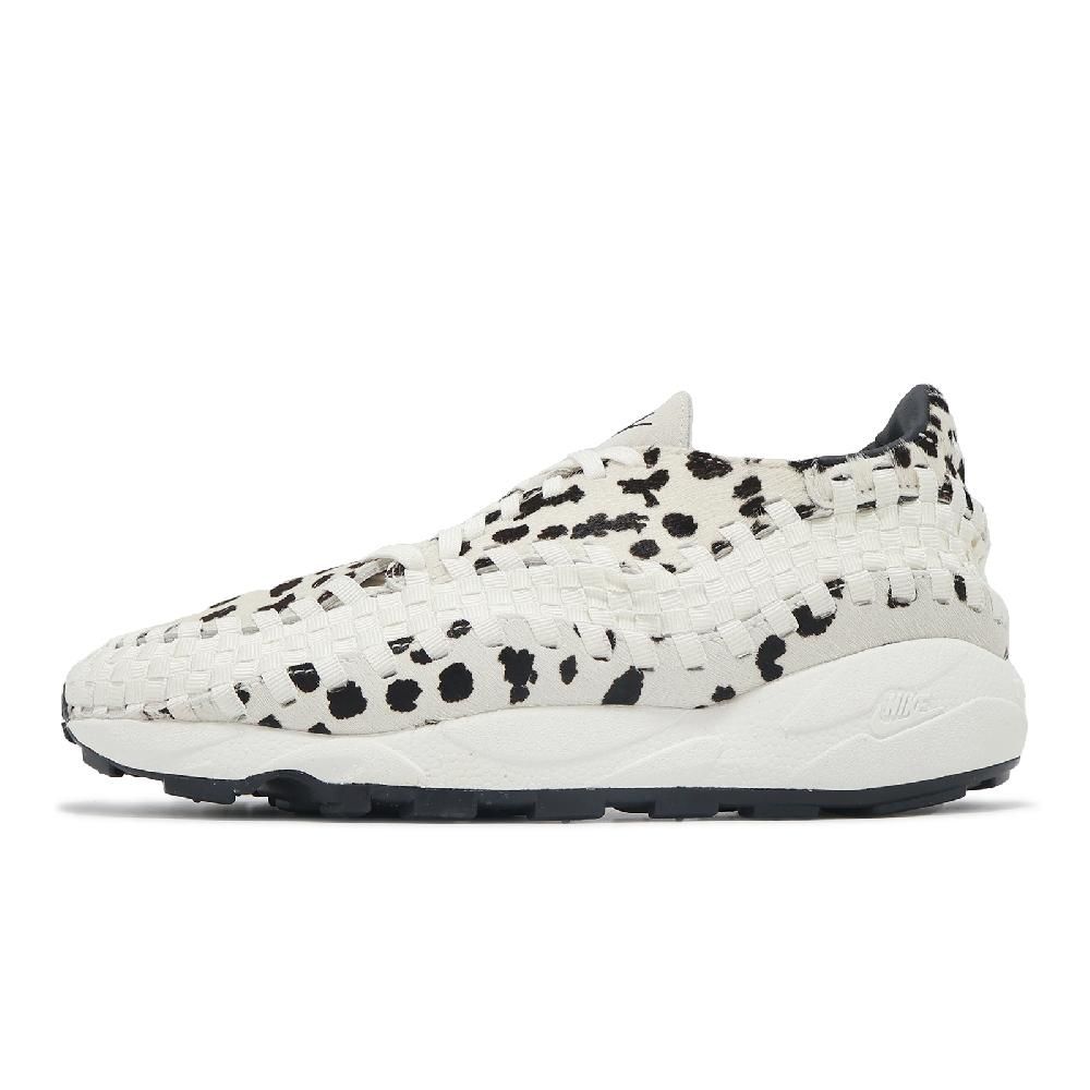 NIKE 耐吉 編織鞋 Air Footscape Woven 女鞋 男鞋 米棕 豹紋 經典 休閒鞋 FB1959-102