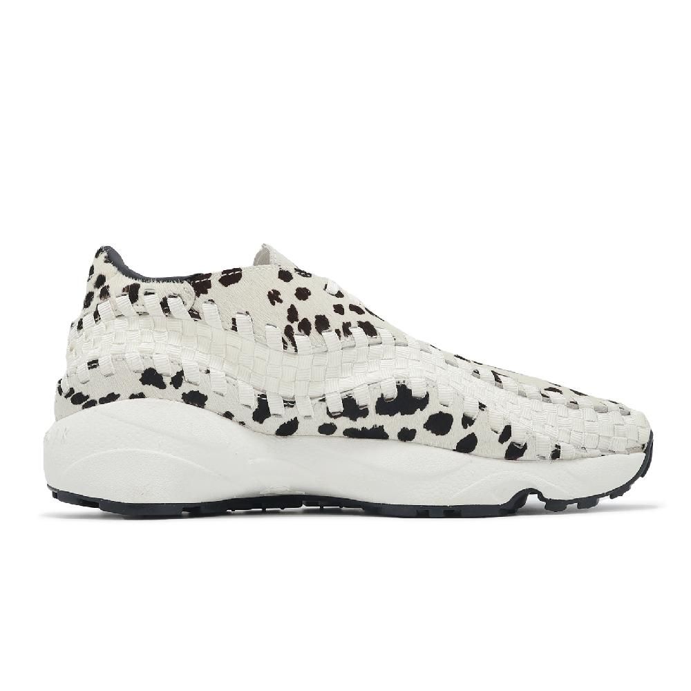 NIKE 耐吉 編織鞋 Air Footscape Woven 女鞋 男鞋 米棕 豹紋 經典 休閒鞋 FB1959-102
