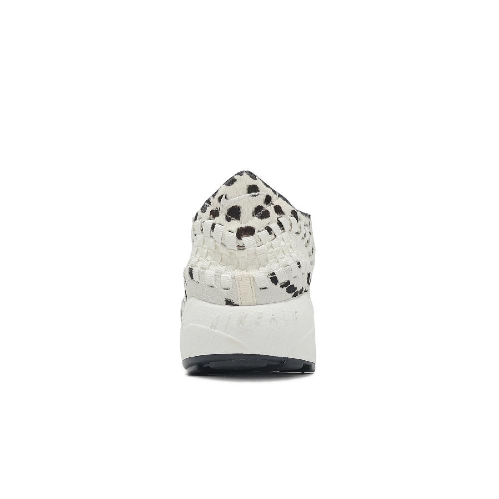 NIKE 耐吉 編織鞋 Air Footscape Woven 女鞋 男鞋 米棕 豹紋 經典 休閒鞋 FB1959-102