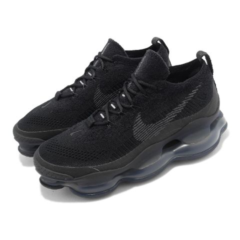 休閒鞋 Air Max Scorpion FK 男鞋 全黑 黑 大氣墊 針織鞋面 DJ4701-003