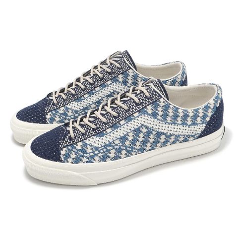 VANS 休閒鞋 Lx Old Skool 36 EK 男鞋 藍 米白 Premium 編織 經典 板鞋 VN000D8HEBR