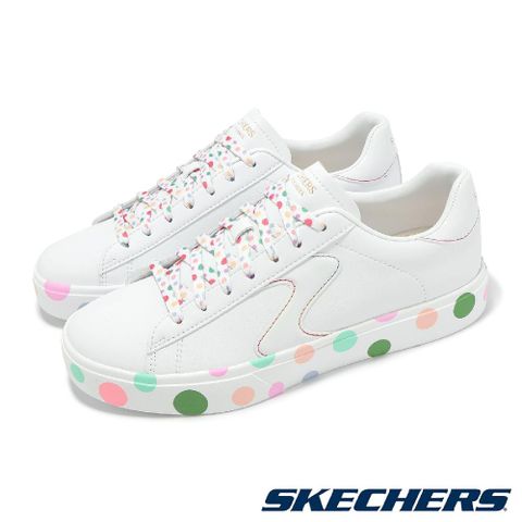 SKECHERS 斯凱奇 休閒鞋 Eden Lx-Soft Spot 女鞋 白 多色 緩衝 皮革 板鞋 小白鞋 185143WMLT