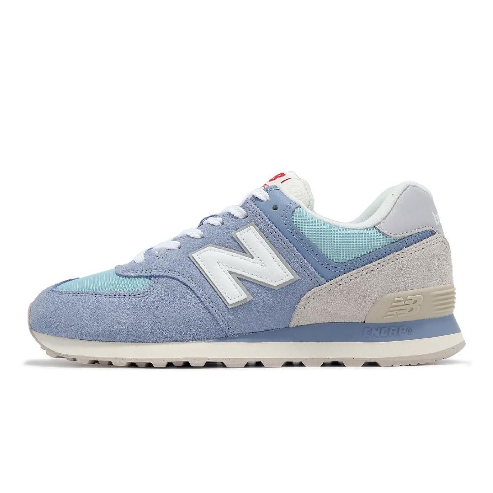 New Balance 紐巴倫 休閒鞋 574 男鞋 女鞋 藍 灰 麂皮 經典 情侶鞋 NB U574BLG-D