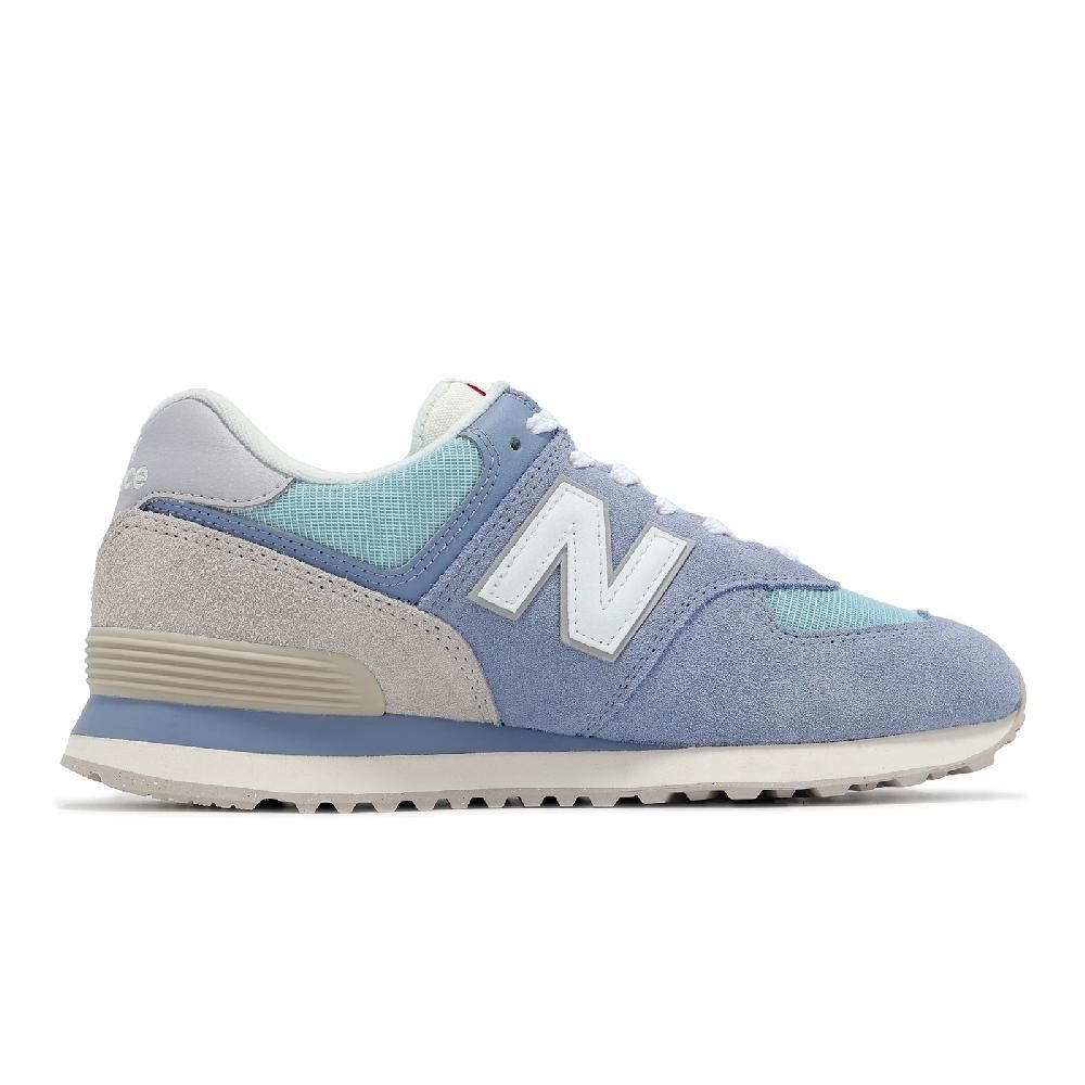 New Balance 紐巴倫 休閒鞋 574 男鞋 女鞋 藍 灰 麂皮 經典 情侶鞋 NB U574BLG-D