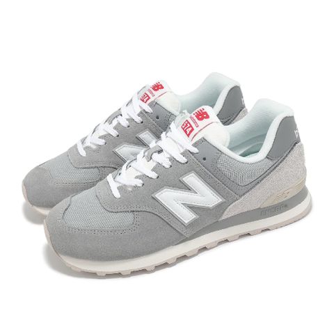 休閒鞋 574 男鞋 女鞋 灰 白 麂皮 經典 情侶鞋 NB U574BKR-D