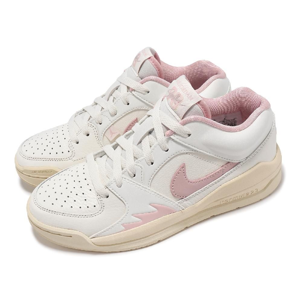 NIKE 耐吉 休閒鞋 Wmns Jordan Stadium 90 女鞋 白 粉 皮革 緩衝 AJ 運動鞋 FB2269-160