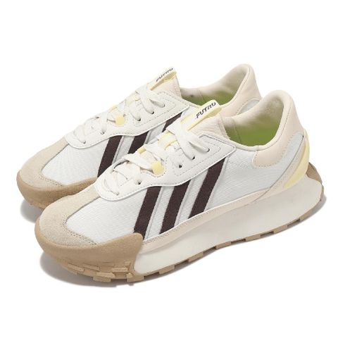 adidas 愛迪達 休閒鞋 Futro Mixr 男鞋 米白 麂皮 燈心絨 拼接 復古 IF8366