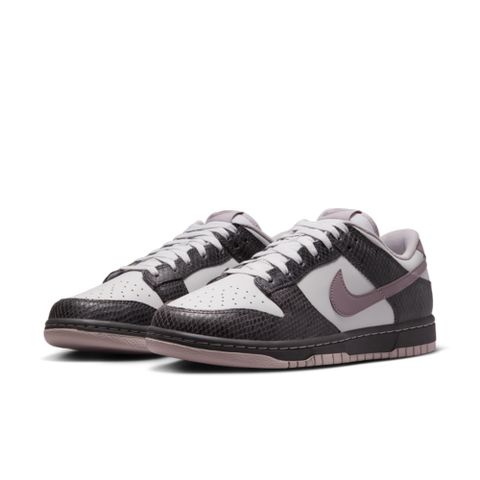 NIKE 耐吉 NIKE DUNK LOW SE 男 休閒鞋 蛇紋 灰紫褐-HV6932299