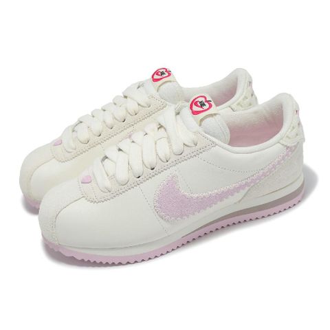NIKE 耐吉 阿甘鞋 Wmns Cortez 女鞋 白 粉紅 情人節 休閒鞋 Valentine HV6012-161