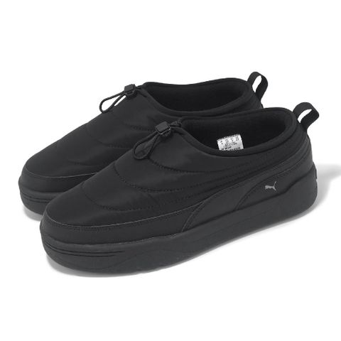 懶人鞋 Park Lifestyle SlipOn 男鞋 女鞋 黑 休閒鞋 套入式 保暖 抽繩 39766101