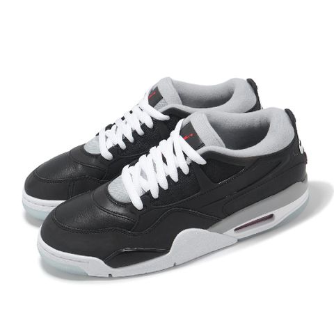 NIKE 耐吉 休閒鞋 Air Jordan 4 RM 男鞋 Reflective 黑 白 復古 氣墊 HV5184-010