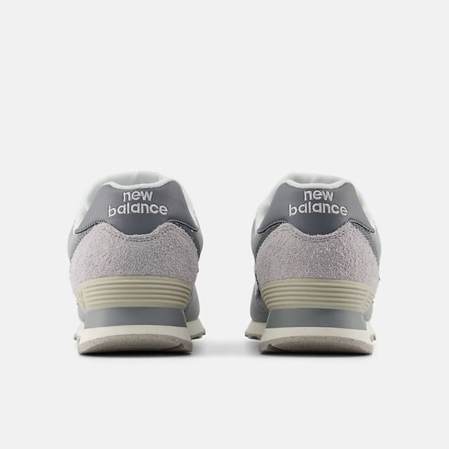 New Balance 紐巴倫 New Balance 574 U574BKR 男女 運動休閒鞋 復古鞋 舒適 穿搭 麂皮 灰白
