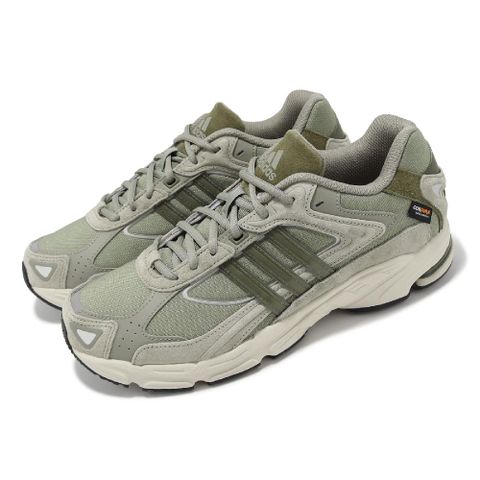 adidas 愛迪達 休閒鞋 Response CL 男鞋 綠 米白 抗撕裂 Cordura 緩衝 千禧跑鞋 ID3142