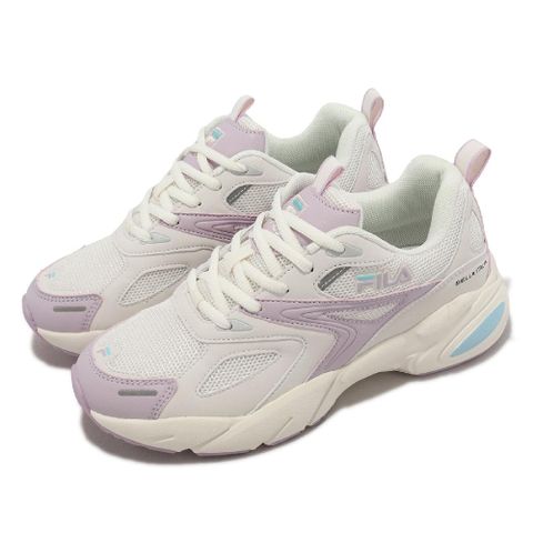 休閒鞋 Defender 女鞋 米白 紫 厚底 增高 老爹鞋 5J907X919