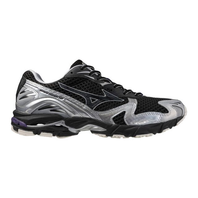 MIZUNO 美津濃 Mizuno Wave Rider 10 D1GA250601 男女 運動休閒鞋 復古 舒適 穿搭 美津濃 黑 銀