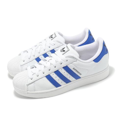 adidas 愛迪達 休閒鞋 Superstar II 男鞋 女鞋 白 藍 小白鞋 復古 三葉草 JQ4729