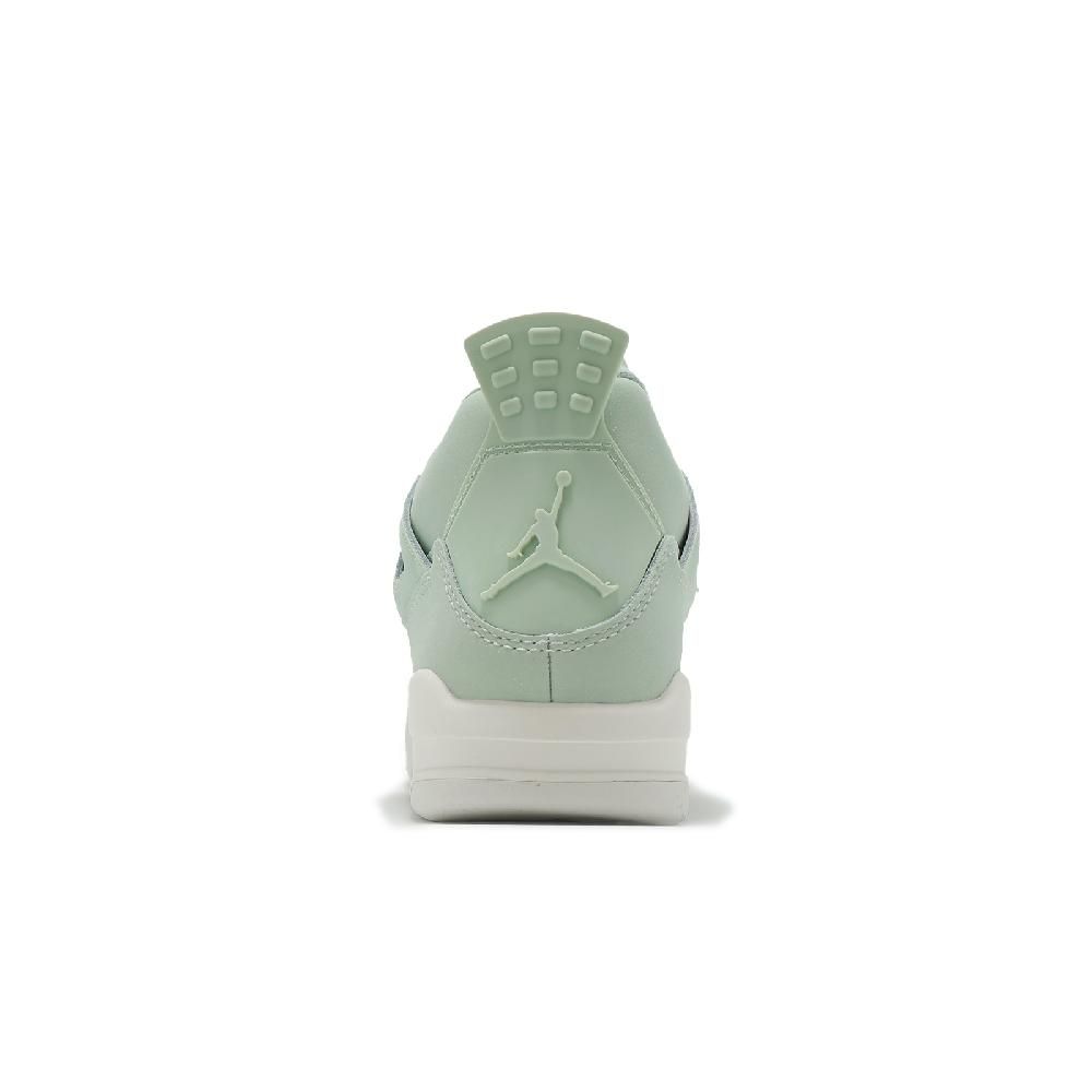 NIKE 耐吉 休閒鞋 Wmns Air Jordan 4 Retro 女鞋 男鞋 綠 銀 AJ4 HV0823-003