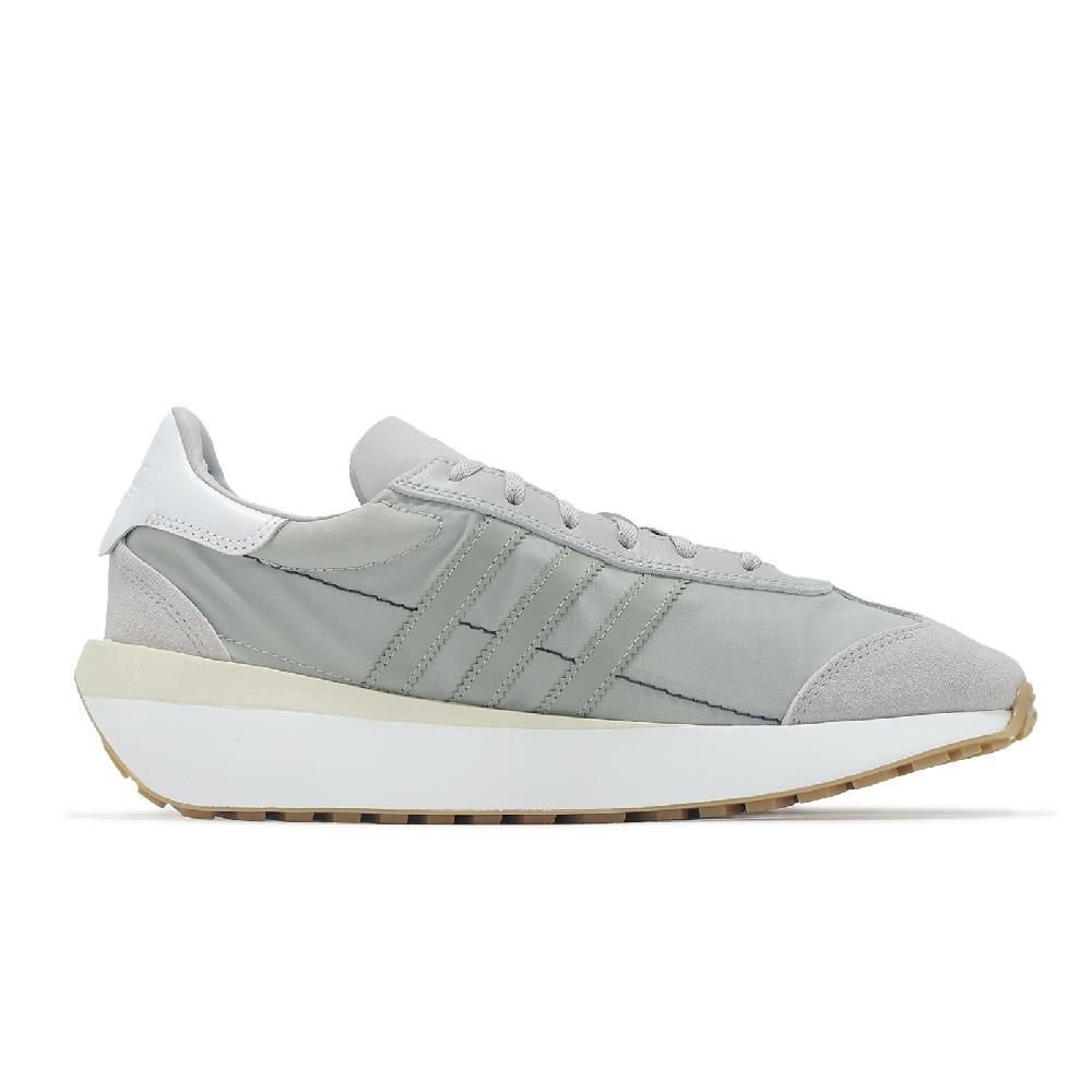 adidas 愛迪達 休閒鞋 Country XLG 男鞋 女鞋 灰 白 麂皮 尼龍 厚底 增高 ID5980