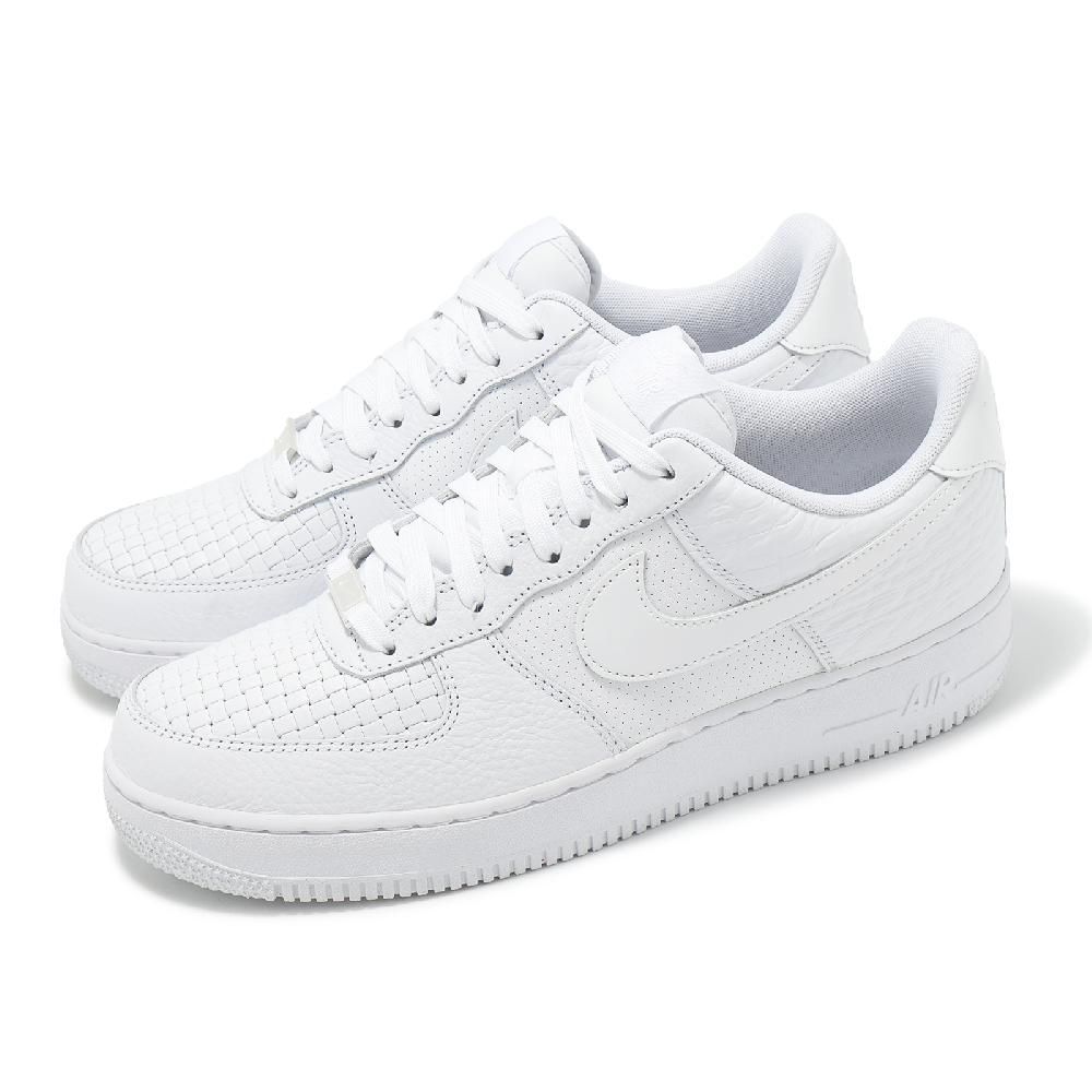 NIKE 耐吉 休閒鞋 Air Force 1 07 LX 男女鞋 3X Celebration AF1 白 編織 HF2893-100