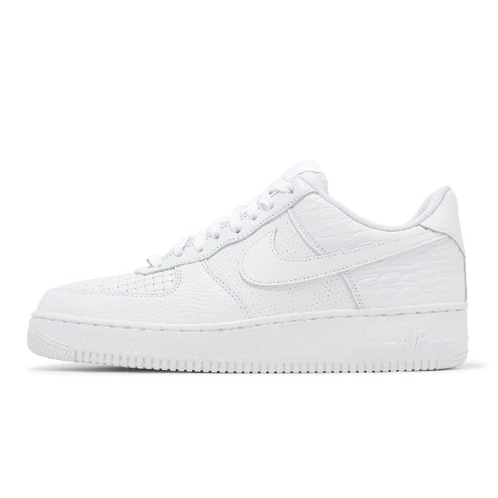 NIKE 耐吉 休閒鞋 Air Force 1 07 LX 男女鞋 3X Celebration AF1 白 編織 HF2893-100
