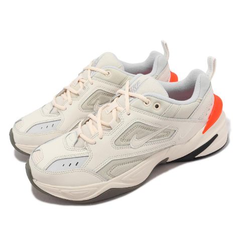NIKE 耐吉 休閒鞋 M2K Tekno 男鞋 米白 橘 老爹鞋 復古 厚底 Phantom AV4789-001