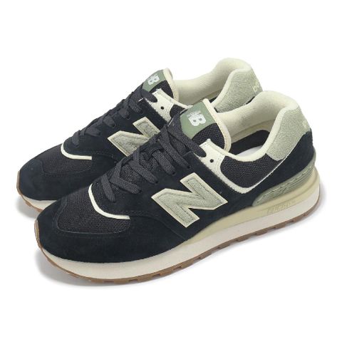New Balance 紐巴倫 休閒鞋 574 Legacy 男鞋 女鞋 黑 綠 Cordura 抗撕裂 麂皮 經典 情侶鞋 NB U574LGBG-D
