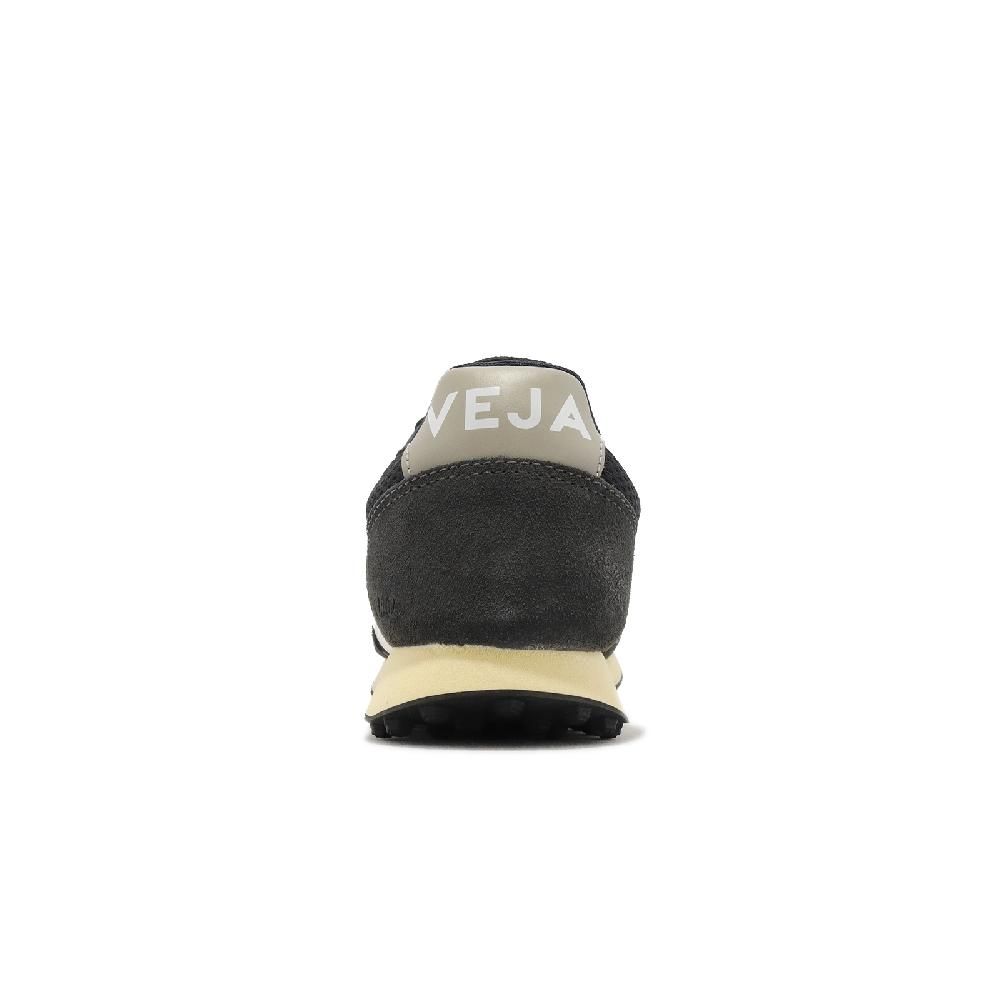 VEJA 休閒鞋 Rio Branco Alveomesh 女鞋 黑 白 奶油底 麂皮 網布 運動鞋 RB0102367A