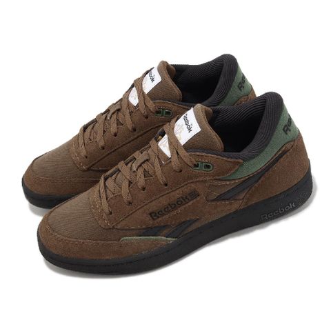 休閒鞋 Club C Mid II Revenge Vintage 男鞋 棕 黑 麂皮 帆布 復古 100034038