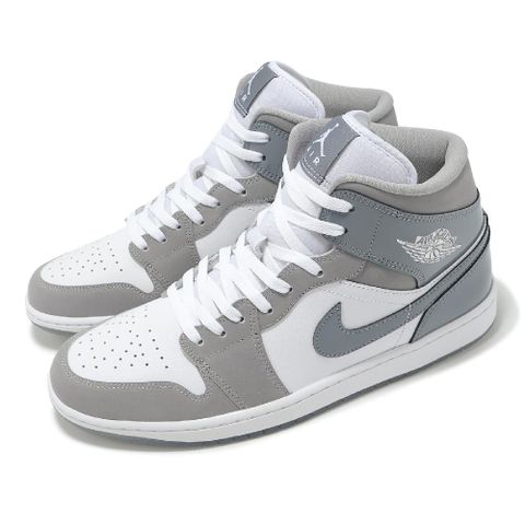 休閒鞋 Air Jordan 1 Mid SE 男鞋 酷灰 AJ1 一代 中筒 HF3216-100