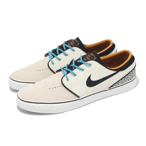 NIKE 耐吉 滑板鞋 SB Zoom Janoski OG+ Electric 男鞋 女鞋 米白 黑 休閒鞋 FZ1234-001