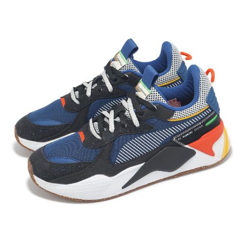 休閒鞋 RS-X Podium 男鞋 藍 拼接 麂皮 膠底 復古 39821602