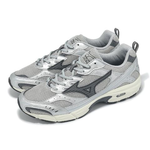 MIZUNO 美津濃 休閒鞋 MXR 男鞋 女鞋 銀 黑 拼接 復古 千禧跑鞋 Sport style D1GA2451-06