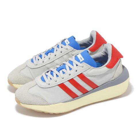 adidas 愛迪達 休閒鞋 Country XLG 男鞋 女鞋 灰 紅 藍 復古 膠底 IF8079