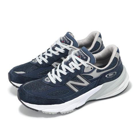 New Balance 紐巴倫 休閒鞋 990 V6 女鞋 美製 海軍藍 灰 復古 經典 NB W990NV6-B