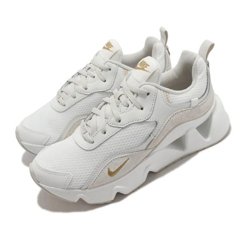 休閒鞋 Wmns RYZ 365 II 海外限定 女鞋 小金勾 厚底 增高 穿搭 白 金 CU4874-102