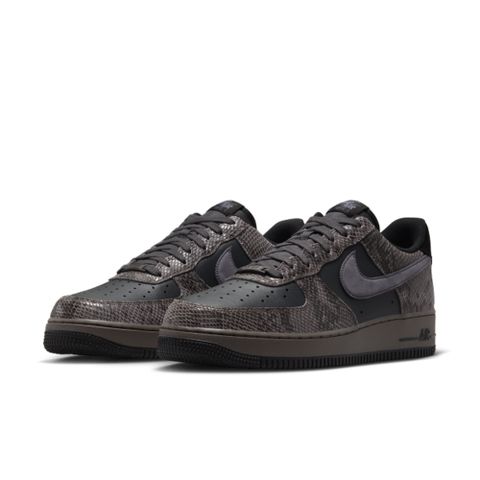 NIKE 耐吉 AIR FORCE 1 07 LV8 男 休閒鞋 棕色 紫 蛇紋-HF2898001
