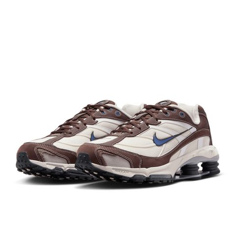 NIKE 耐吉 NIKE SHOX RIDE 2 男 休閒鞋 米白 棕色 藍-HV6349200
