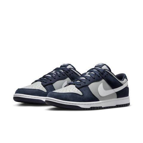 【NIKE】NIKE DUNK LOW 男 休閒鞋 灰 深藍 白-IB3079400