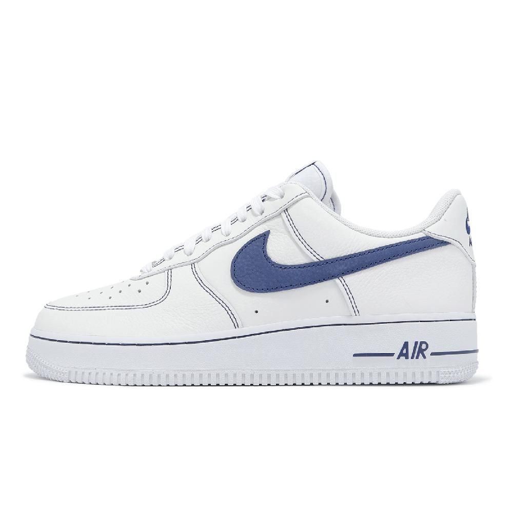 NIKE 耐吉 休閒鞋 Air Force 1 07 LV8 男鞋 女鞋 白 藍 縫線 AF1 HQ2037-100
