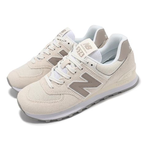 New Balance 紐巴倫 休閒鞋 574 男鞋 女鞋 亞麻 淺草菇色 麂皮 經典 情侶鞋 NB U574ESC-D