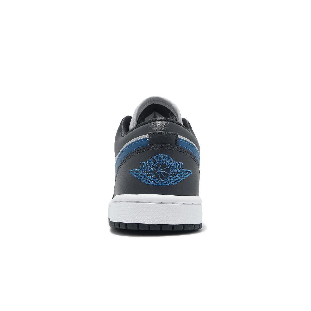 NIKE 耐吉 休閒鞋 Wmns Air Jordan 1 Low 女鞋 男鞋 黑 藍 AJ1 DC0774-040