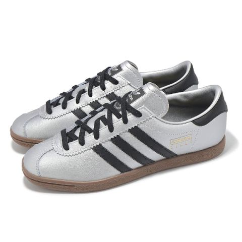 adidas 愛迪達 休閒鞋 Stadt 男鞋 女鞋 銀 黑 復古 膠底 JR9563