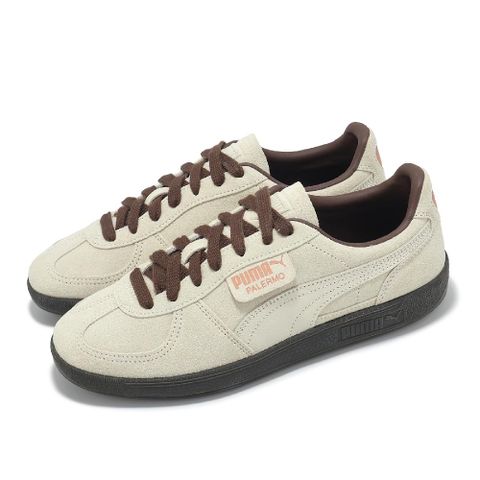 PUMA 彪馬 德訓鞋 Palermo 男鞋 女鞋 米白 棕 復古 麂皮 低筒 休閒鞋 情侶鞋 39646328