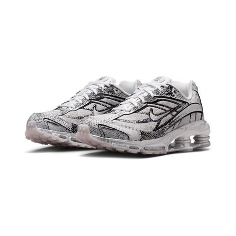 NIKE 耐吉 Nike Shox Ride 2 Speckled Overlays 彈簧鞋 白黑 皮革 休閒鞋 男鞋 IB8174-100