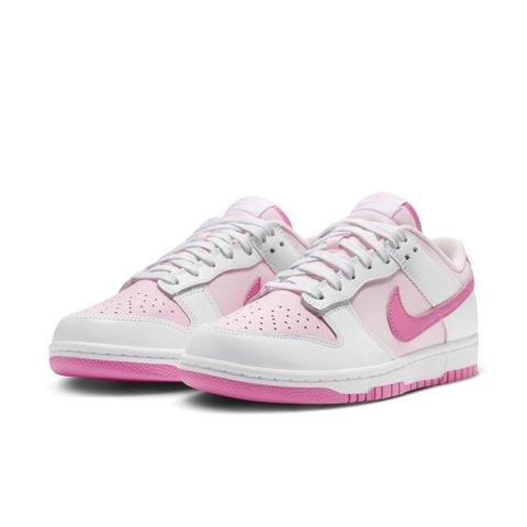 NIKE 耐吉 W Nike Dunk Low Hyper Pink 芭比粉 低筒 經典 休閒鞋 女鞋 HQ1181-661