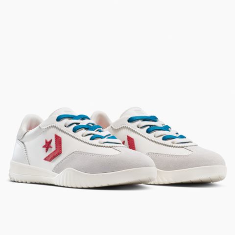 【CONVERSE】RUN STAR TRAINER OX 低筒 休閒鞋 流星復古運動鞋 男鞋 女鞋 白灰紅藍-A15445C